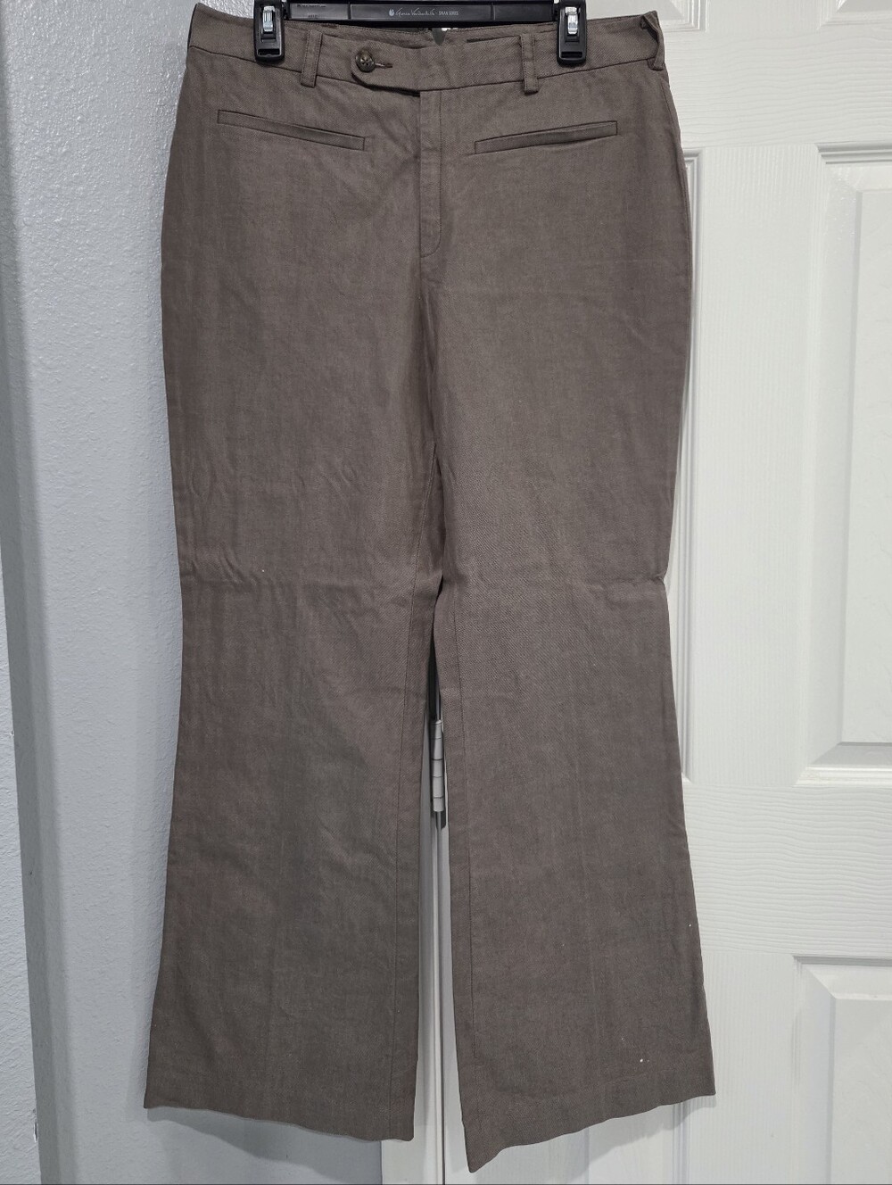Size 12 Banana Republic Brown Cotton Pants
